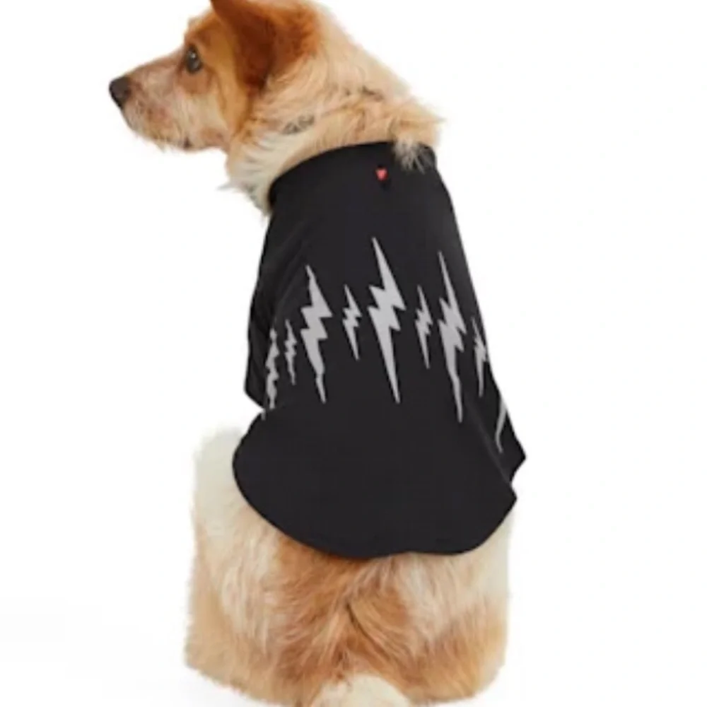 Bundle 2 NWT reflective bolt & patriotic dog t-shirts XL